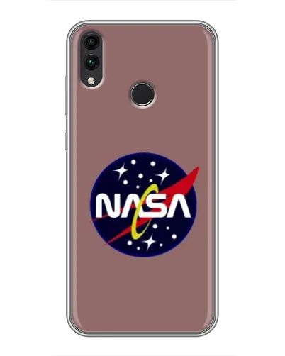 Чехол для Huawei Honor 8X с картинкой «NASA — ретро космос»