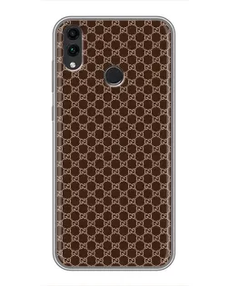 Чохол для Huawei Honor 8X з картинкою «Gucci — шоколадна сітка» Чохол для Huawei Honor 8X з картинкою «Gucci — шоколадна сітка»