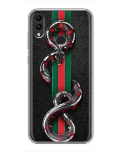 Чохол для Huawei Honor 8X з картинкою «Gucci — змія на смузі» Чохол для Huawei Honor 8X з картинкою «Gucci — змія на смузі»