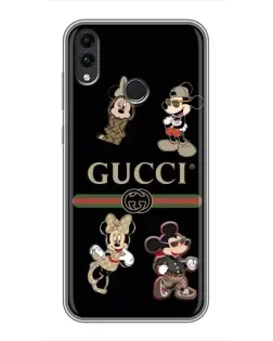 Чохол для Huawei Honor 8X з картинкою «Gucci — герої Disney та монограма» Чохол для Huawei Honor 8X з картинкою «Gucci — герої Disney та монограма»