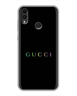 Чохол для Huawei Honor 8X з картинкою «Gucci — неоновий мінімалізм» Чохол для Huawei Honor 8X з картинкою «Gucci — неоновий мінімалізм»