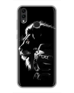 Чохол для Huawei Honor 8X з картинкою «BMW та лев» Чохол для Huawei Honor 8X з картинкою «BMW та лев»