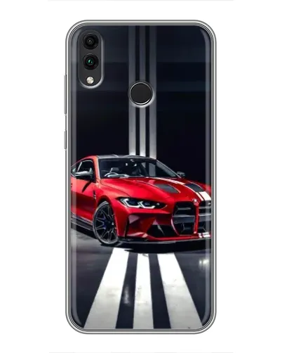Чехол для Huawei Honor 8X с картинкой «Красная BMW на дороге» Чехол для Huawei Honor 8X с картинкой «Красная BMW на дороге»