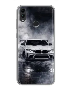Чохол для Huawei Honor 8X з картинкою «BMW крізь туман» Чохол для Huawei Honor 8X з картинкою «BMW крізь туман»