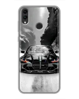 Чохол для Huawei Honor 8X з картинкою «BMW — акварельний дрифт» Чохол для Huawei Honor 8X з картинкою «BMW — акварельний дрифт»