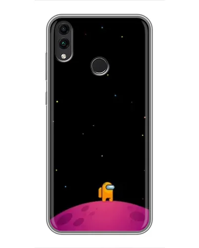 Чехол для Huawei Honor 8X с картинкой «Одинокий герой на планете»