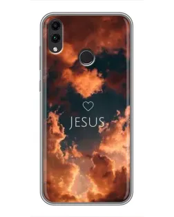 Чохол для Huawei Honor 8X з картинкою «Сяйво Імені Jesus» Чохол для Huawei Honor 8X з картинкою «Сяйво Імені Jesus»