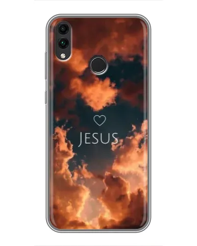 Чехол для Huawei Honor 8X с картинкой «Сияние Имени Jesus»