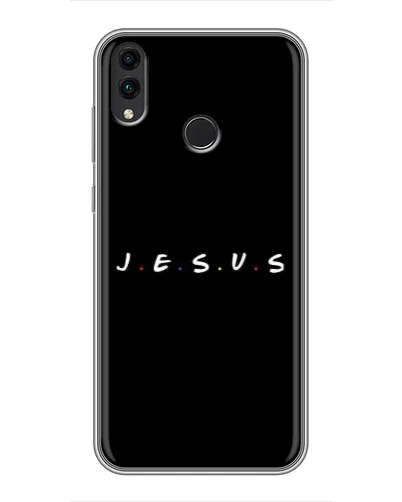 Чехол для Huawei Honor 8X с картинкой «Точки веры J.E.S.U.S.»