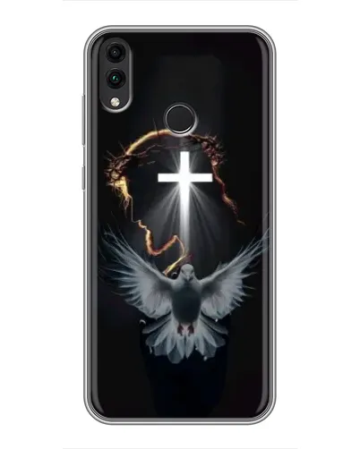 Чехол для Huawei Honor 8X с картинкой «Голубь и Свет»