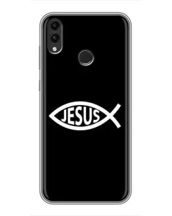 Чехол для Huawei Honor 8X с картинкой «Классический Jesus»