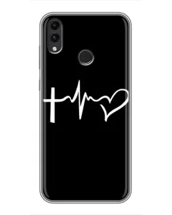 Чехол для Huawei Honor 8X с картинкой «Пульс веры»