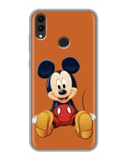 Чехол для Huawei Honor 8X с картинкой «Микки отдыхает»