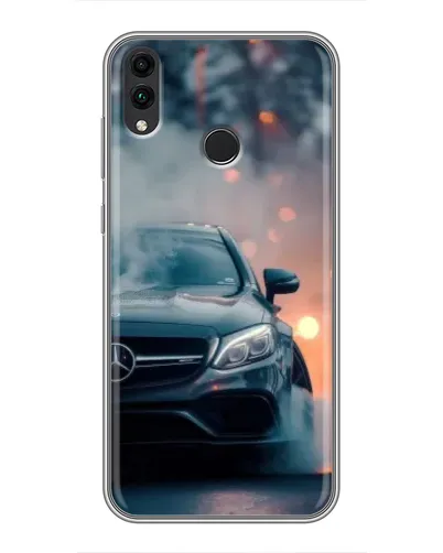 Чехол для Huawei Honor 8X с картинкой «Mercedes — ночной город» Чехол для Huawei Honor 8X с картинкой «Mercedes — ночной город»