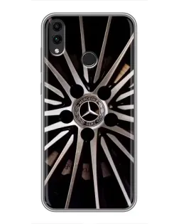 Чехол для Huawei Honor 8X с картинкой «Диск Mercedes»