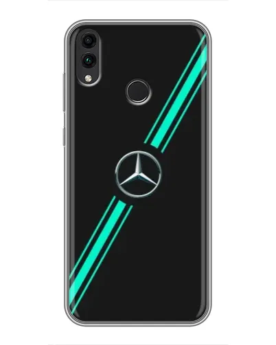 Чехол для Huawei Honor 8X с картинкой «Спортивные линии Mercedes» Чехол для Huawei Honor 8X с картинкой «Спортивные линии Mercedes»