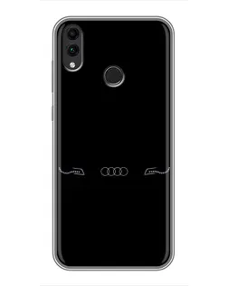 Чохол для Huawei Honor 8X з картинкою «Audi — світловий підпис»