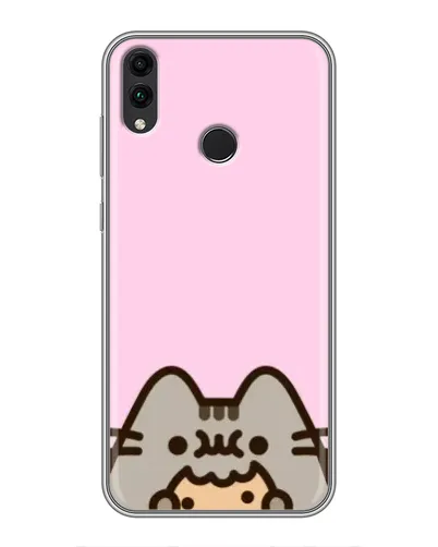 Чехол для Huawei Honor 8X с картинкой «Pusheen и печенье» Чехол для Huawei Honor 8X с картинкой «Pusheen и печенье»