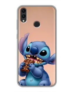 Чехол для Huawei Honor 8X с картинкой «Стич ест шоколад» Чехол для Huawei Honor 8X с картинкой «Стич ест шоколад»