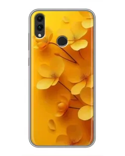 Чохол для Huawei Honor 8X з картинкою «Золоті пелюстки» Чохол для Huawei Honor 8X з картинкою «Золоті пелюстки»