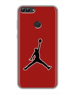 Чехол для Huawei Honor 9 Lite с картинкой «Jordan Red Back»