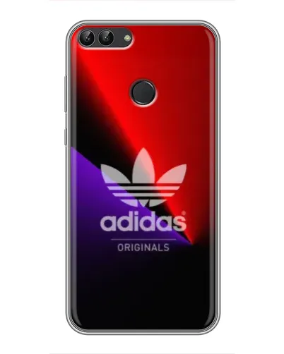 Чехол для Huawei Honor 9 Lite с картинкой «Adidas Red Neon»