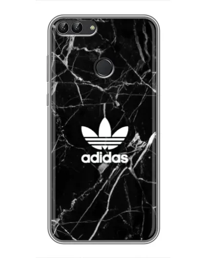 Чехол для Huawei Honor 9 Lite с картинкой «Белый мрамор Adidas»