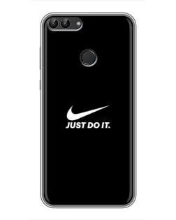 Чехол для Huawei Honor 9 Lite с картинкой «Минимализм от Nike»