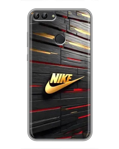 Чехол для Huawei Honor 9 Lite с картинкой «Золотой Nike на металле» Чехол для Huawei Honor 9 Lite с картинкой «Золотой Nike на металле»