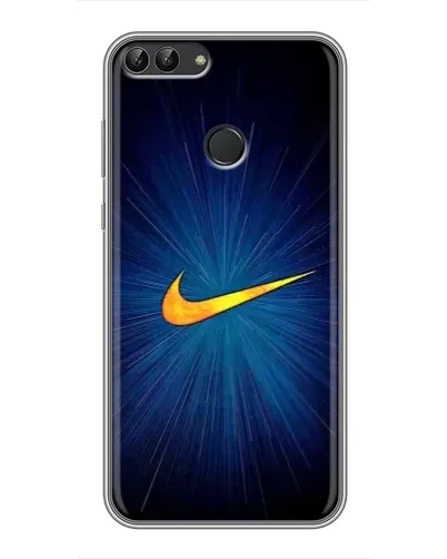 Чохол для Huawei Honor 9 Lite з картинкою «Синій пульс Nike» Чохол для Huawei Honor 9 Lite з картинкою «Синій пульс Nike»