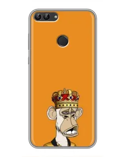 Чохол для Huawei Honor 9 Lite з картинкою «Золота мавпа Bored Ape»