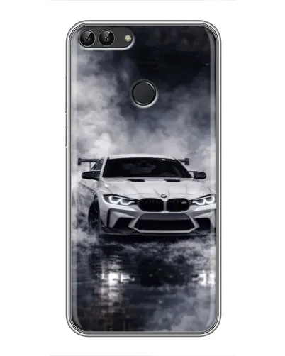 Чохол для Huawei Honor 9 Lite з картинкою «BMW крізь туман»