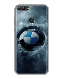 Чехол для Huawei Honor 9 Lite с картинкой «Логотип BMW — лед» Чехол для Huawei Honor 9 Lite с картинкой «Логотип BMW — лед»