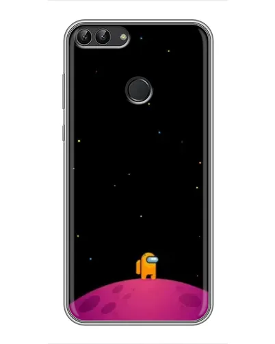 Чохол для Huawei Honor 9 Lite з картинкою «Самотній герой на планеті»