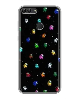 Чохол для Huawei Honor 9 Lite з картинкою «Екіпаж Among Us»