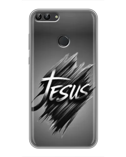 Чехол для Huawei Honor 9 Lite с картинкой «Надпись Jesus Graffiti»