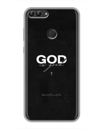 Чехол для Huawei Honor 9 Lite с картинкой «GOD — Бог над всем»