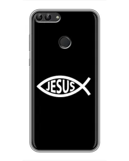 Чехол для Huawei Honor 9 Lite с картинкой «Классический Jesus»