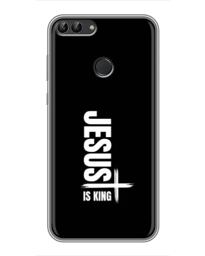 Чехол для Huawei Honor 9 Lite с картинкой «Вертикаль веры Jesus»