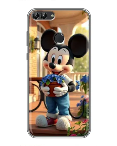 Чехол для Huawei Honor 9 Lite с картинкой «Микки садовод»