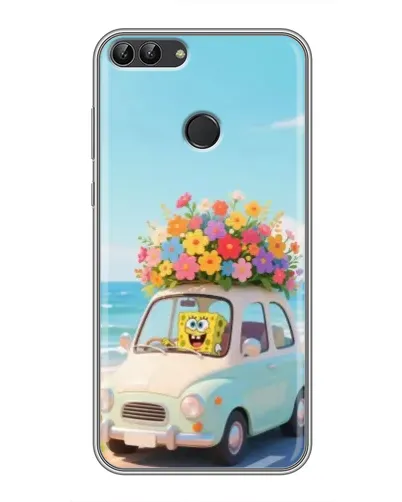 Чехол для Huawei Honor 9 Lite с картинкой «Автомобильное путешествие»