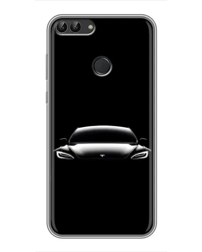 Чохол для Huawei Honor 9 Lite з картинкою «Фари Tesla Night» Чохол для Huawei Honor 9 Lite з картинкою «Фари Tesla Night»
