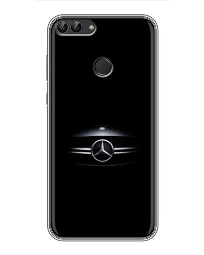 Чохол для Huawei Honor 9 Lite з картинкою «Mercedes — абстрактні лінії»