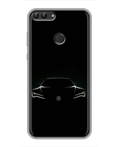 Чехол для Huawei Honor 9 Lite с картинкой «Mercedes — силуэт авто» Чехол для Huawei Honor 9 Lite с картинкой «Mercedes — силуэт авто»