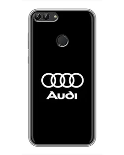 Чохол для Huawei Honor 9 Lite з картинкою «Класичне лого Audi»