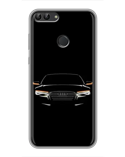 Чохол для Huawei Honor 9 Lite з картинкою «Audi — нічний контур»