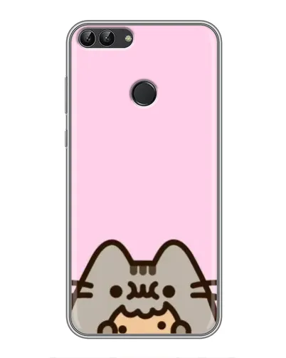Чехол для Huawei Honor 9 Lite с картинкой «Pusheen и печенье» Чехол для Huawei Honor 9 Lite с картинкой «Pusheen и печенье»