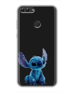 Чохол для Huawei Honor 9 Lite з картинкою «Стіч на чорному» Чохол для Huawei Honor 9 Lite з картинкою «Стіч на чорному»