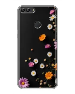 Чохол для Huawei Honor 9 Lite з картинкою «Квіткова композиція»