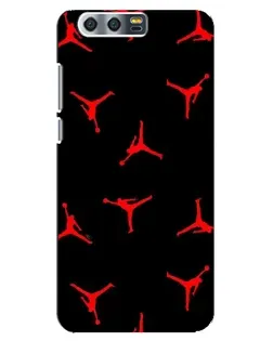 Чохол для Huawei Honor 9 (Glory 9, STF) з картинкою «Jordan Red Pattern»